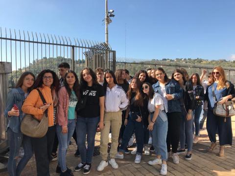 Studenti dell'archimede in visita didattica presso Amaro Averna